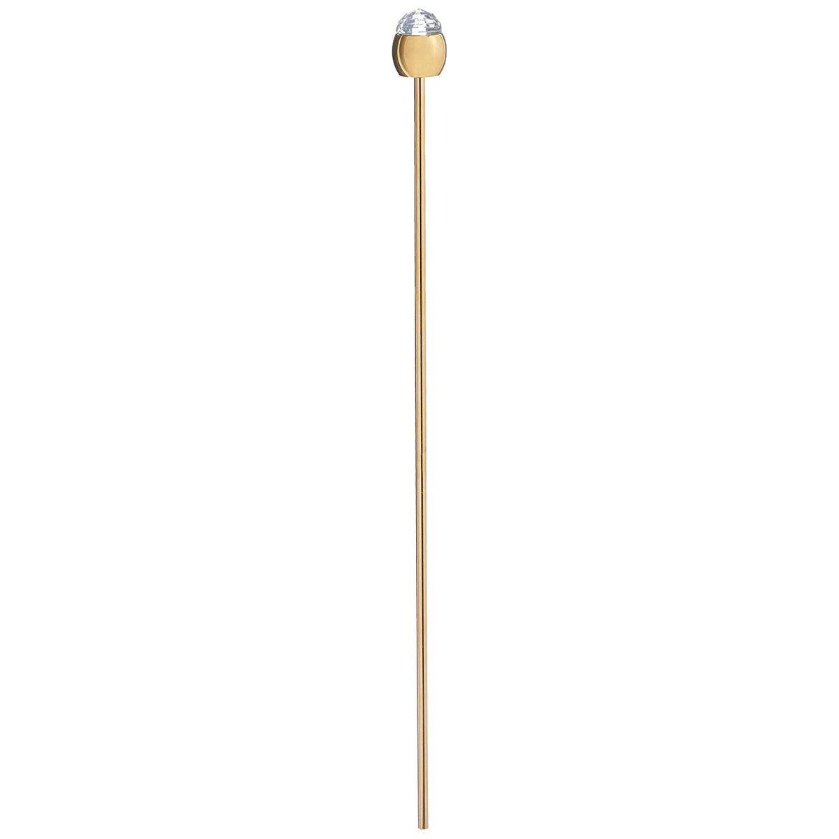 POP-UP ROD C7310MIB W/RND CRYSTAL KNOB