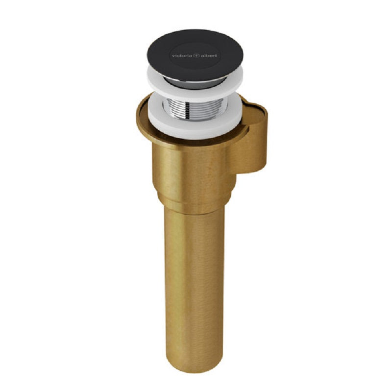 Victoria & Albert IntelliDrain Click Clack Drain in Black
