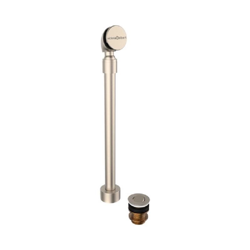 Victoria & Albert Freestanding Sub Floor Tub Drain Kit in Brushed Nickel