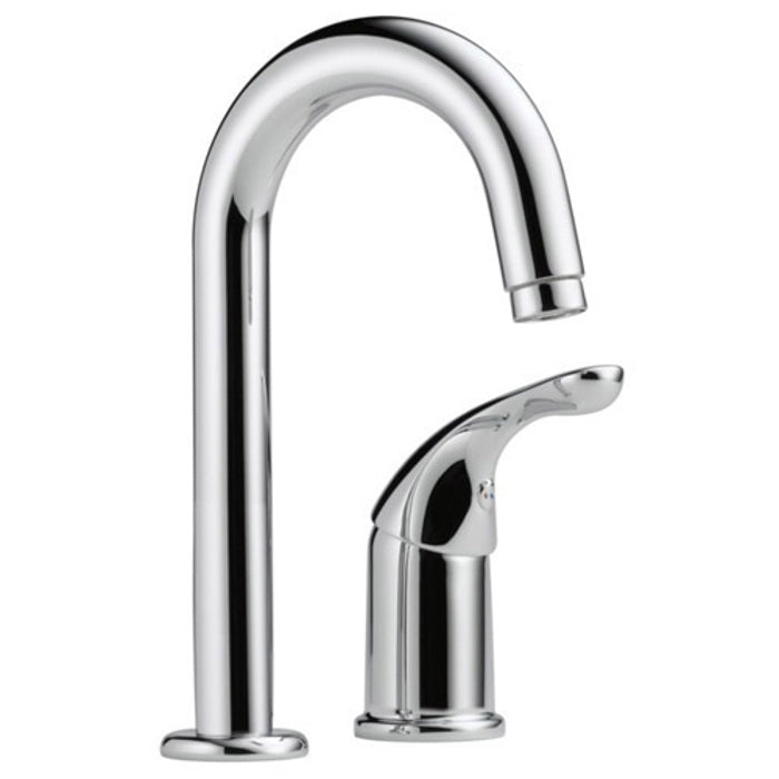 Classic Single Hangle Bar/Prep Faucet Chrome