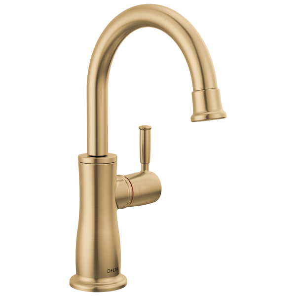 Traditional Instant Hot Water Dispenser in Champagne Bronze