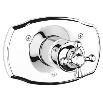 Seabury Thermostat Trim In Velour Chrome