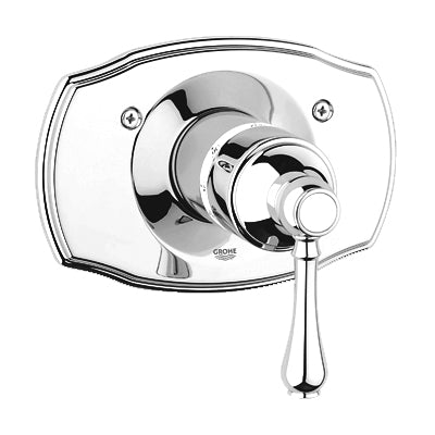 Geneva Thermostatic Trim In Velour Chrome