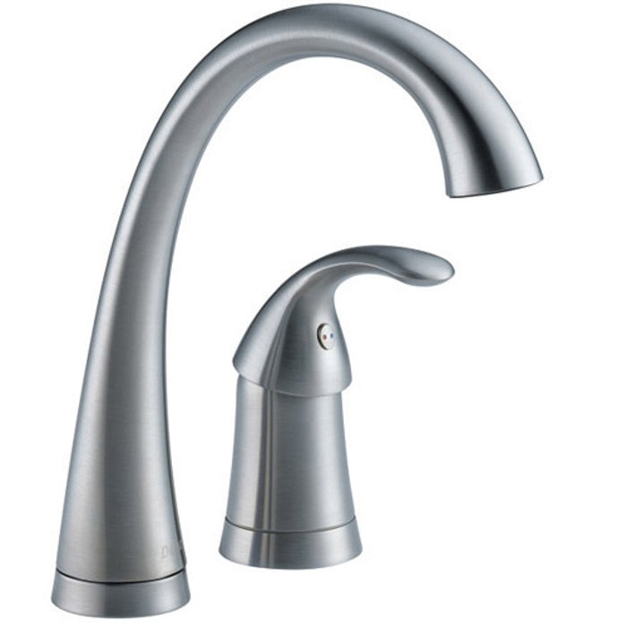 Pilar Single Handle Bar/Prep Faucet Arctic Stainless