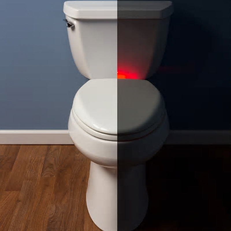 Affinity Toilet Seat Round w/iLumaLight Cotton White