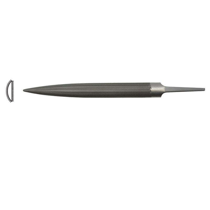 Swiss Pattern File 6" Long Half Round File #2 Cut