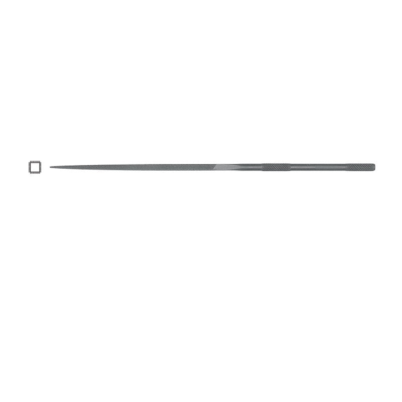 Swiss Pattern File 5-1/2" Long Square Needle #0 Cut