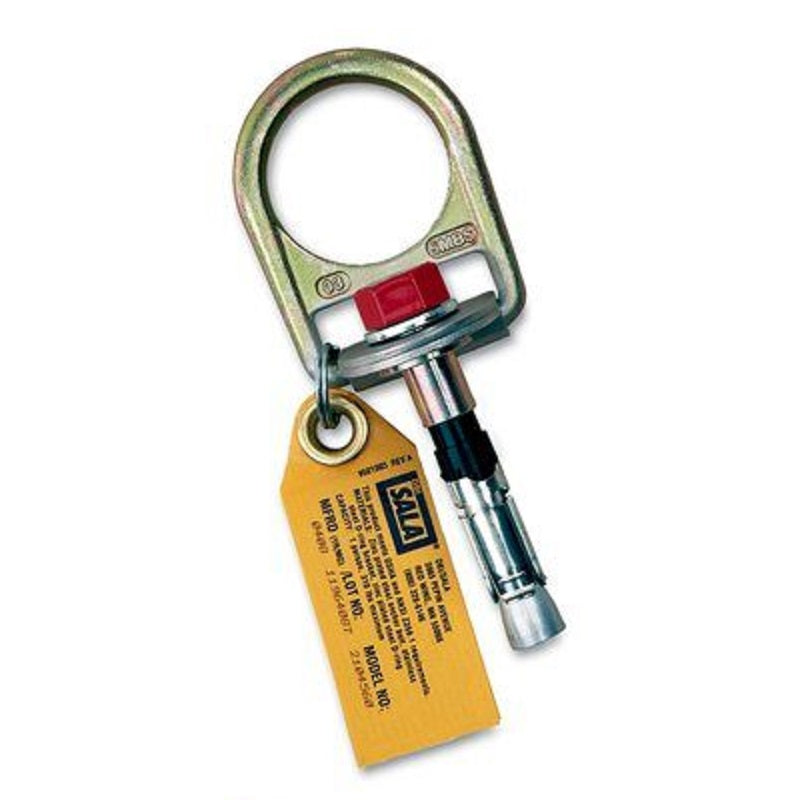 DBI Sala Concrete D-Ring Anchor Swiveling for 11/16", 18/mm or 3/4" Hole