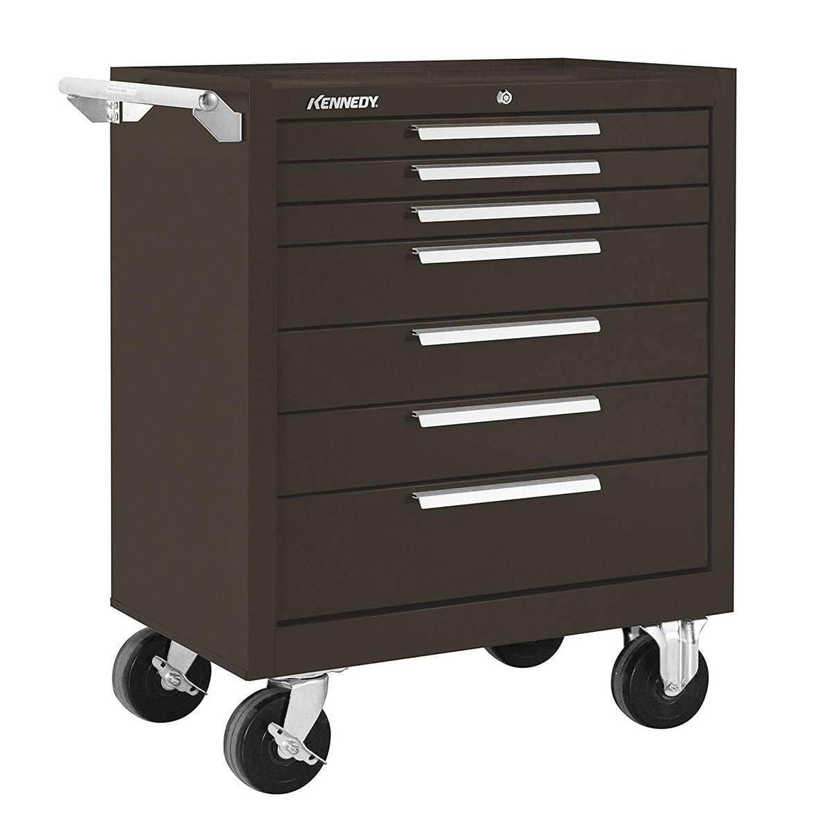 ROLLER CABINET 27in 277XB 7-DRAWER BROWN WRINKLE