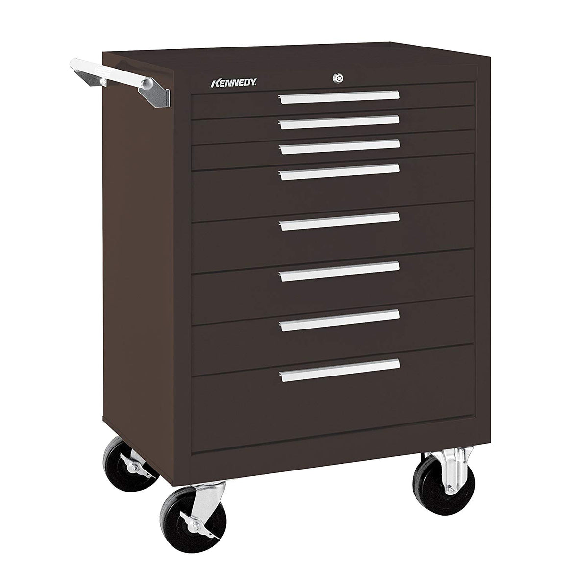 ROLLER CABINET 27in 378XB 8-DRAWER BROWN WRINKLE