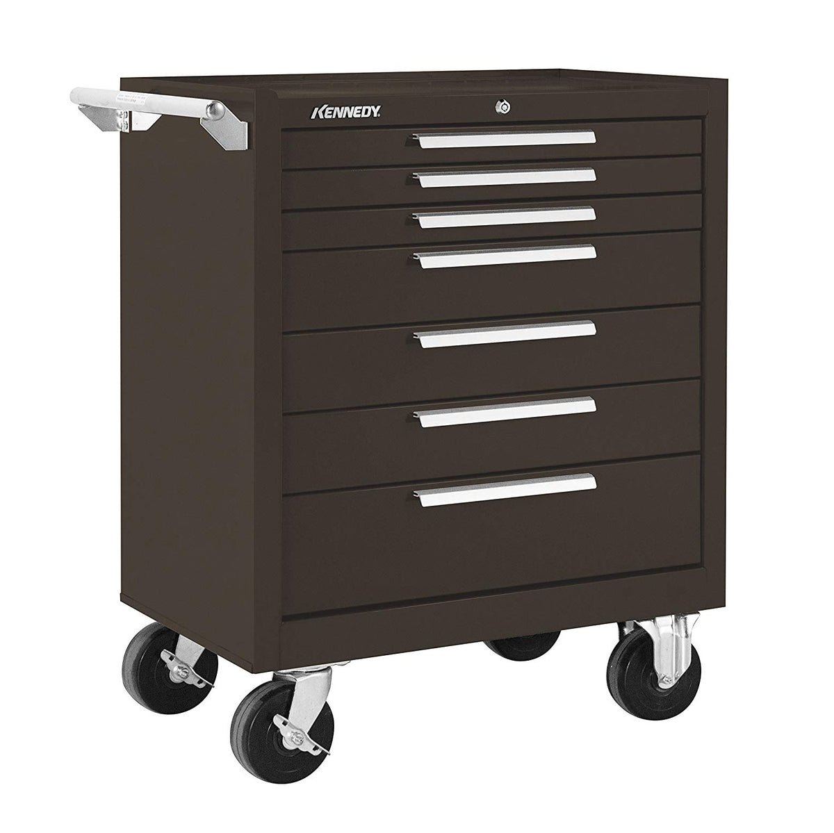 ROLLER CABINET 29in 297XB 7-DRAWER BROWN WRINKLE