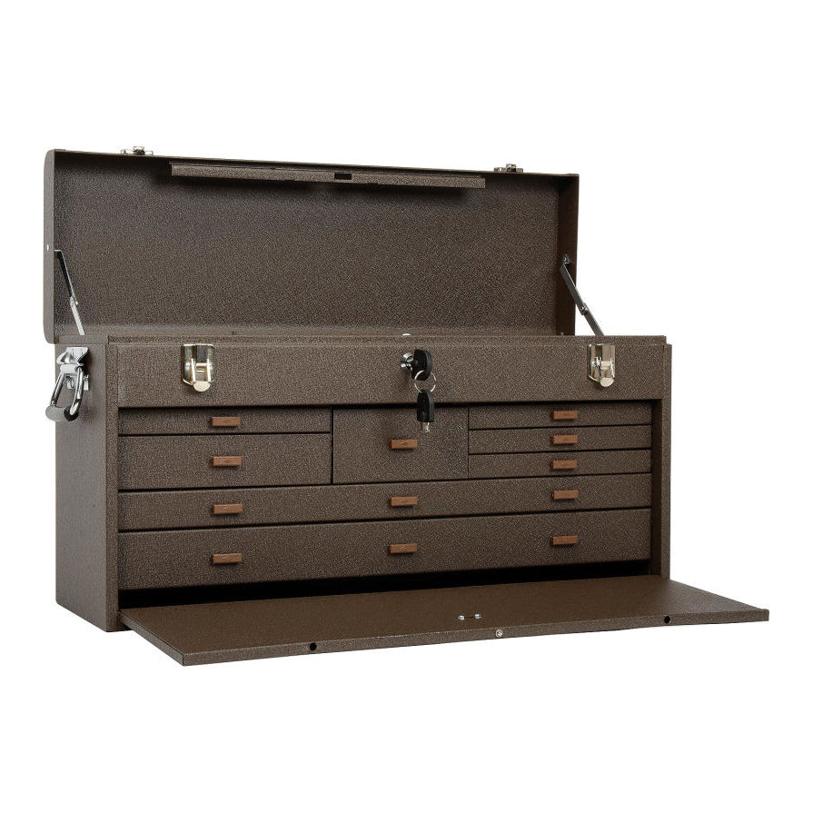 MACHINIST CHEST 26in 526B 8-DRAWER BROWN WRINKLE