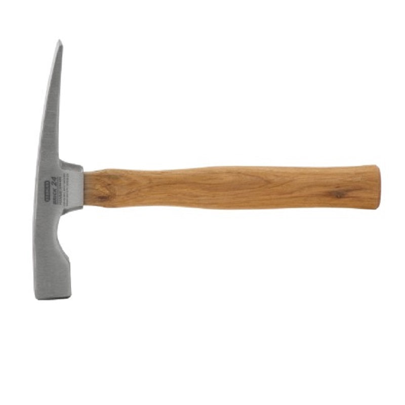 Bricklayers Hammer 24 Oz Hickory Handle