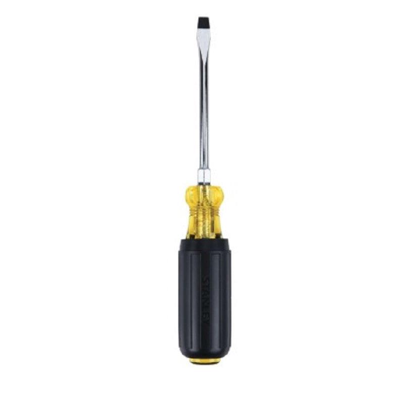 Screwdriver 1/4"X4" Vinyl Grip Round Blade