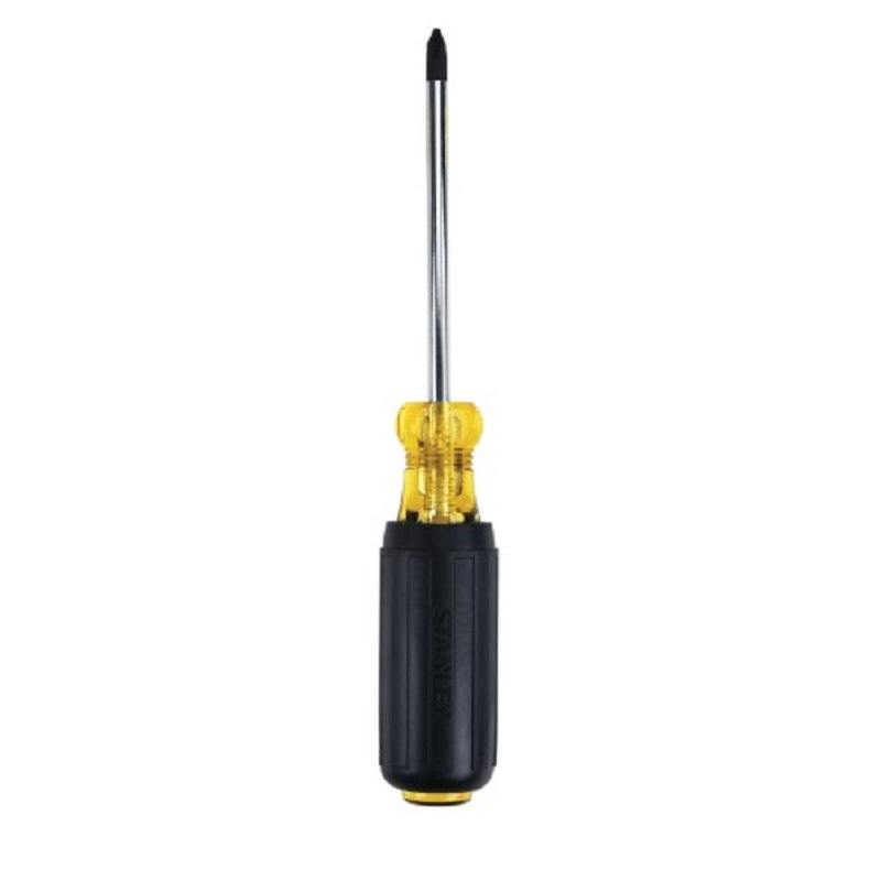 Screwdriver 4" Phillips #2 Tip Vinyl Grip