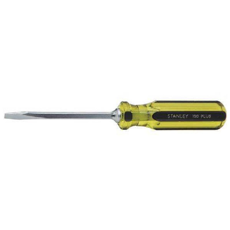 100 Plus Screwdriver 1/4"X4" Square Blade