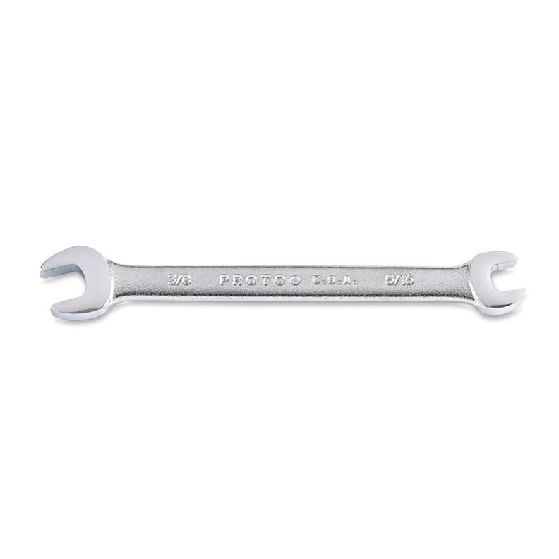 Open End Wrench 3/8"X5/16" Satin