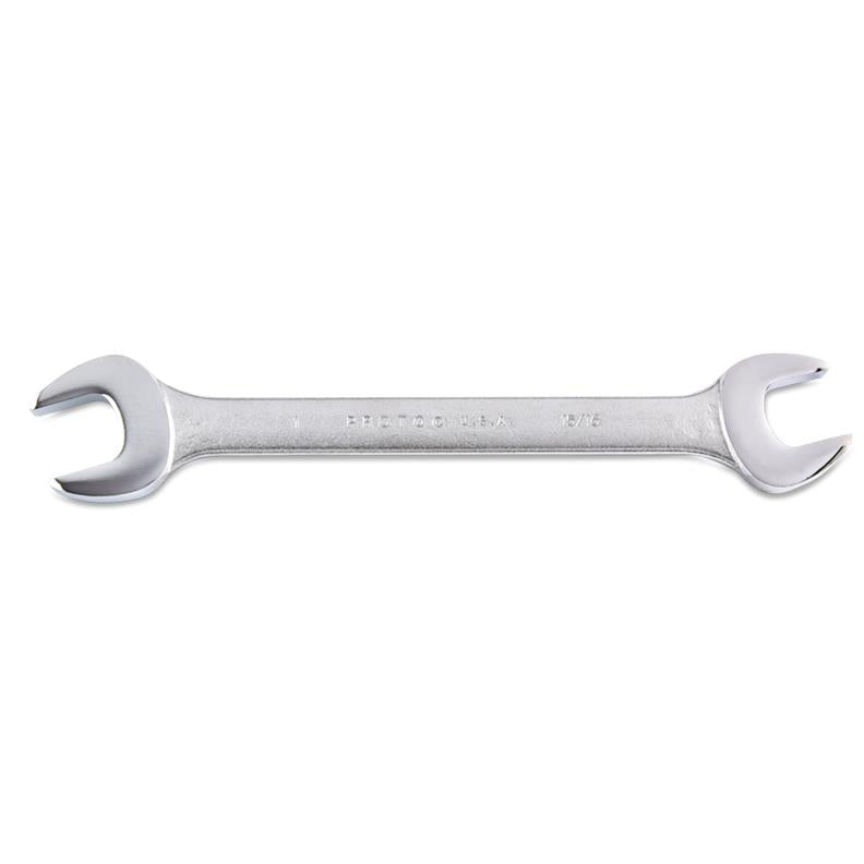Open End Wrench 15/16"X1" Satin