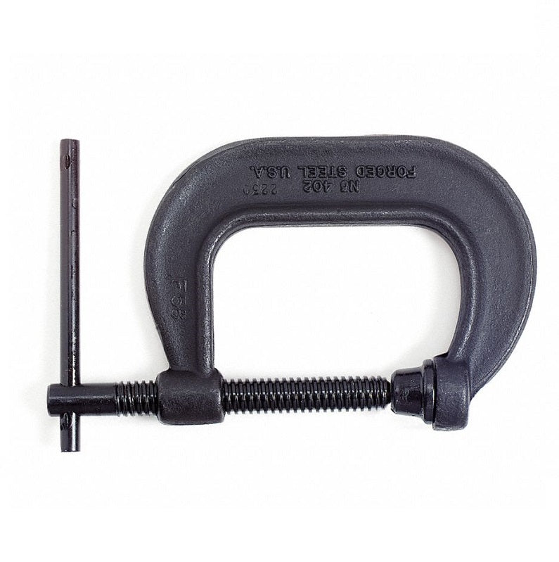 C-Clamp 0-4" Standard Service Deep Throat Full Length Screw