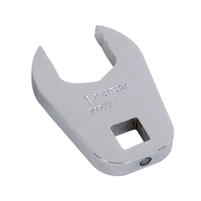 Crowfoot Wrench 1" Open-End 1/2" Drive Full Polish
