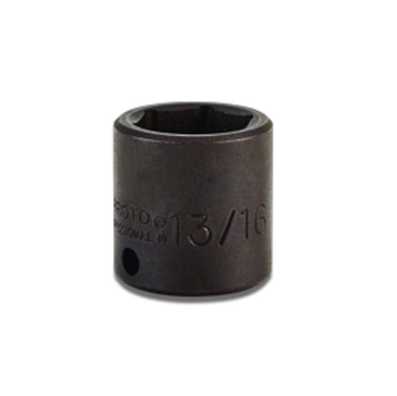 Impact Socket 7/8" 3/8" Drive 6 Point Black Oxide
