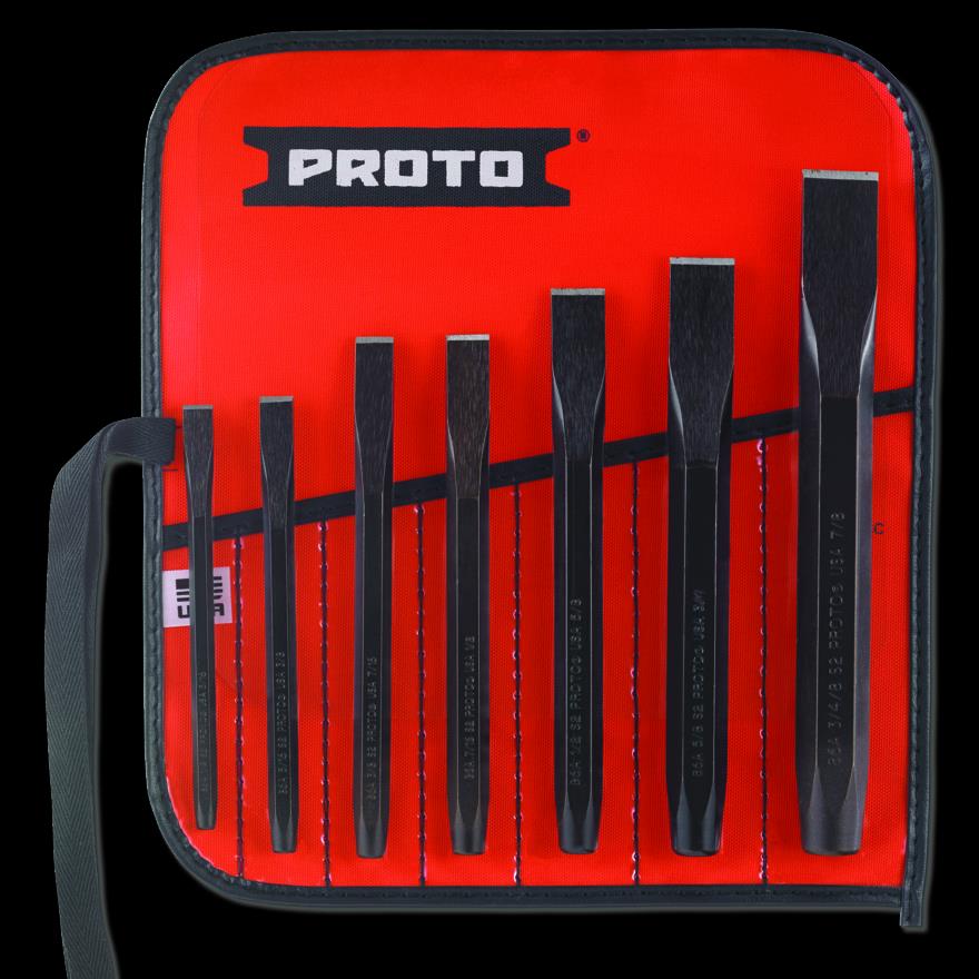 Cold Chisel Set 7-Pc with Pouch