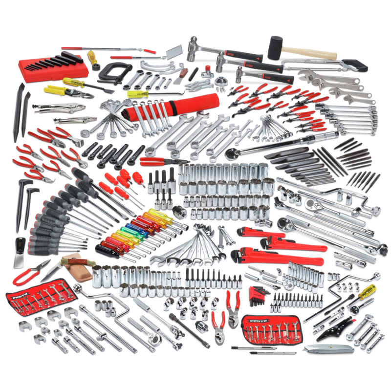 MAINTENANCE SET 411PC J99832 W/RLLR CABINET AND TOP CHEST