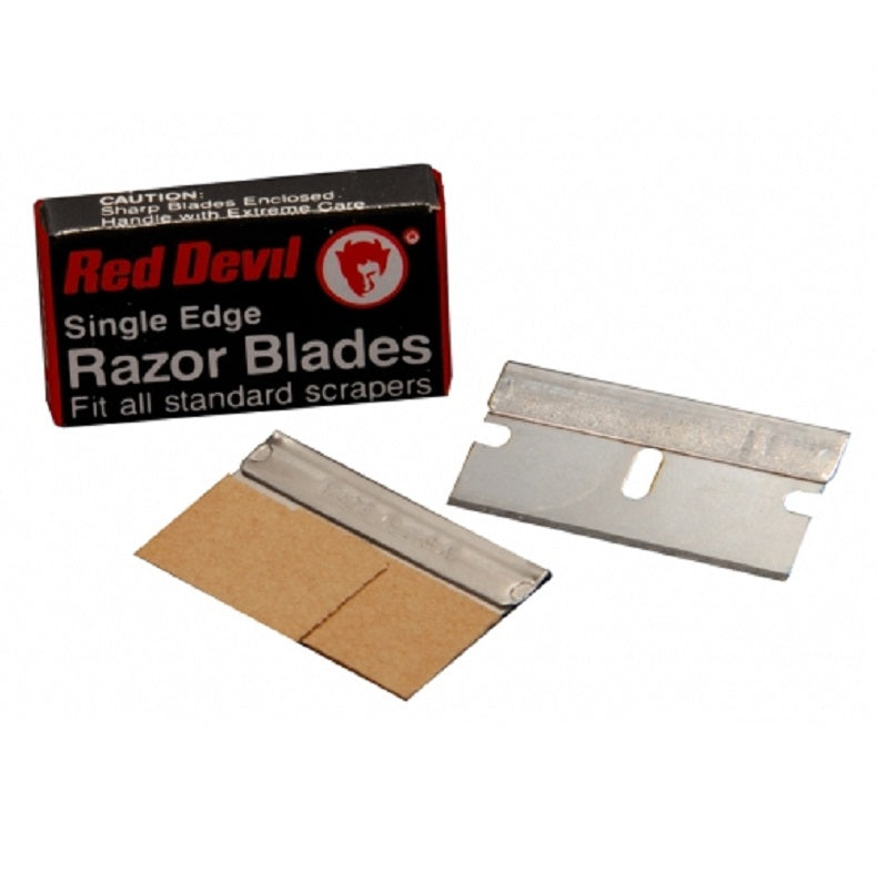 RAZOR BLADES SGL EDGE - 3270 10 PER PACK - CARDED