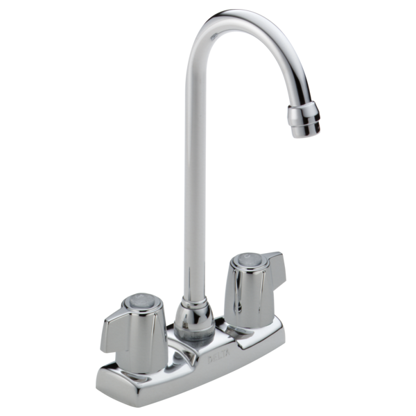 Classic Two Handle Bar/Prep Faucet in Chrome