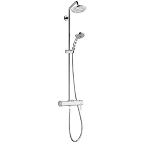 Croma Shower Set W/Showerhead and Hand Shower In Brushed Nickel Infinity Finish