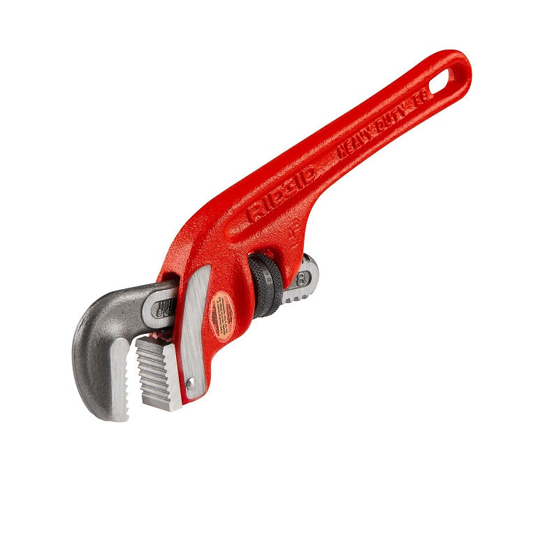 Heavy-Duty End Pipe Wrench 8" 1" Pipe Capacity Model E-8