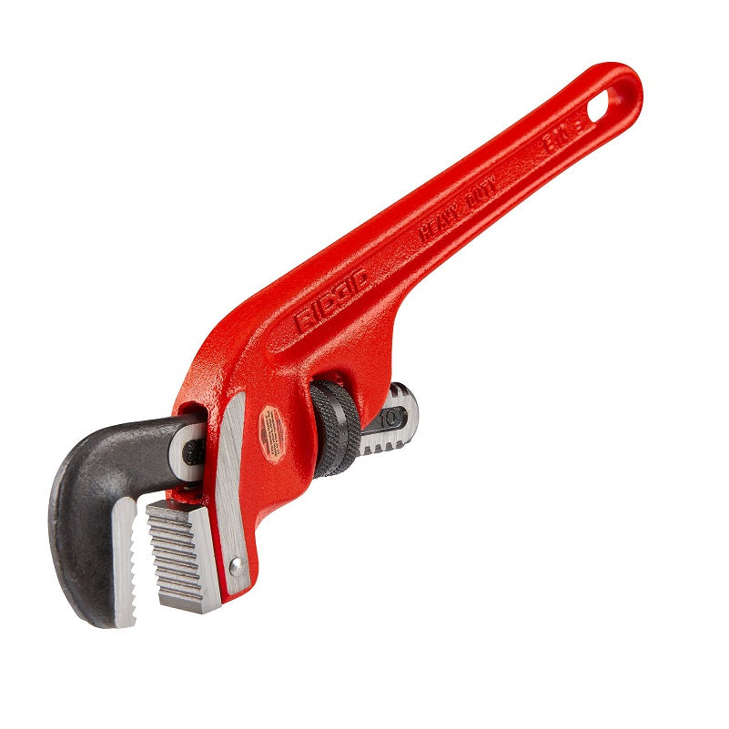 Heavy-Duty End Pipe Wrench 10" 1-1/2" Pipe Capacity Model E-10