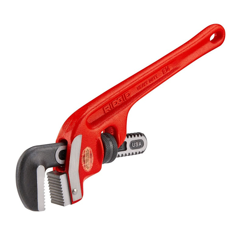 Heavy-Duty End Pipe Wrench 14" 2" Pipe Capacity Model E-14