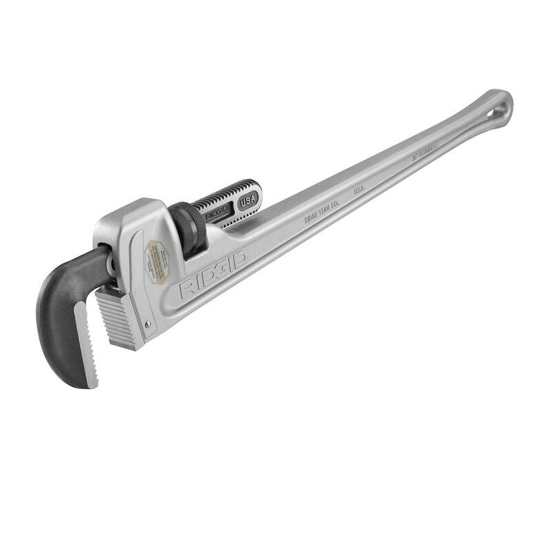 Aluminum Straight Pipe Wrench 36" 5" Pipe Capacity Model 836