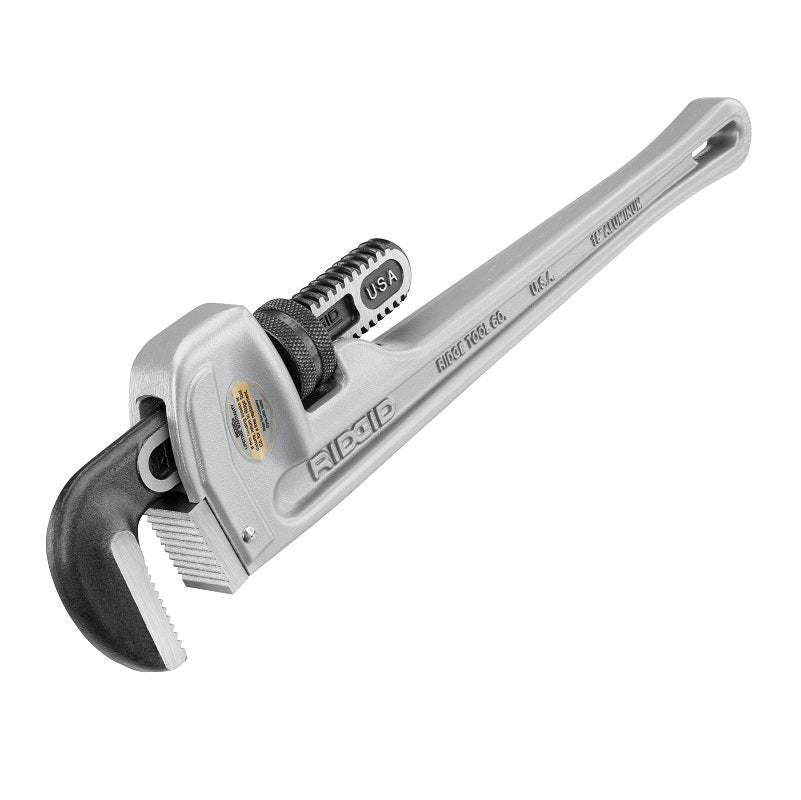 Aluminum Straight Pipe Wrench 18" 2-1/2" Pipe Capacity Model 818
