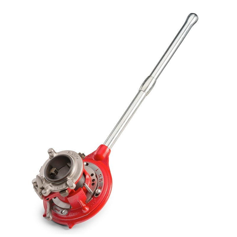 Manual Receding Threader 1" to 2" Pipe Capacity NPT with 1 Set High-Speed Dies True Centering Workholder Model 65R-TC
