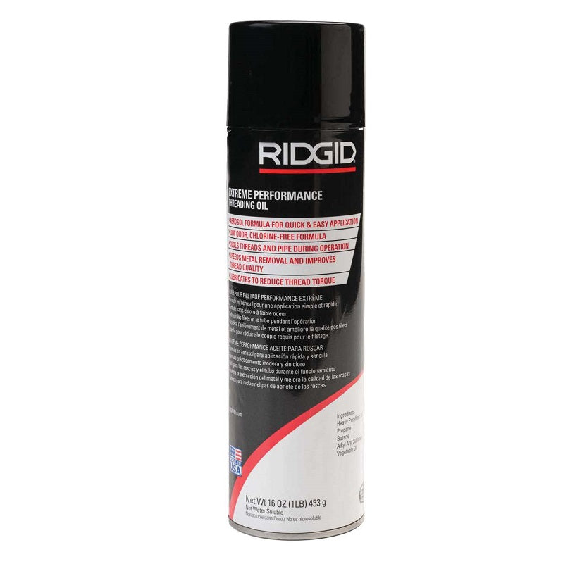 Aerosol Thread Cutting Oil 16 Oz Extreme Performance Designed for Stainless Steel