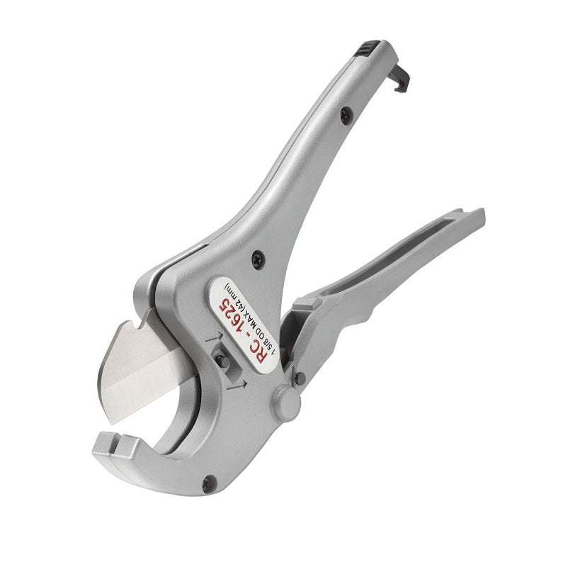 Ratchet Action Plastic Pipe & Tubing Cutter 1/8" to 1-5/8" Capacity Model RC-1625