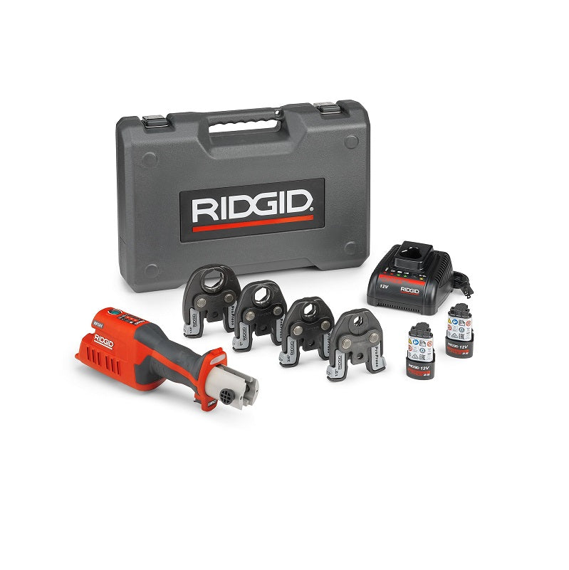 Battery Press Tool Kit 18V with ProPress Jaws (1/2" to 1-1/4") Model RP 241