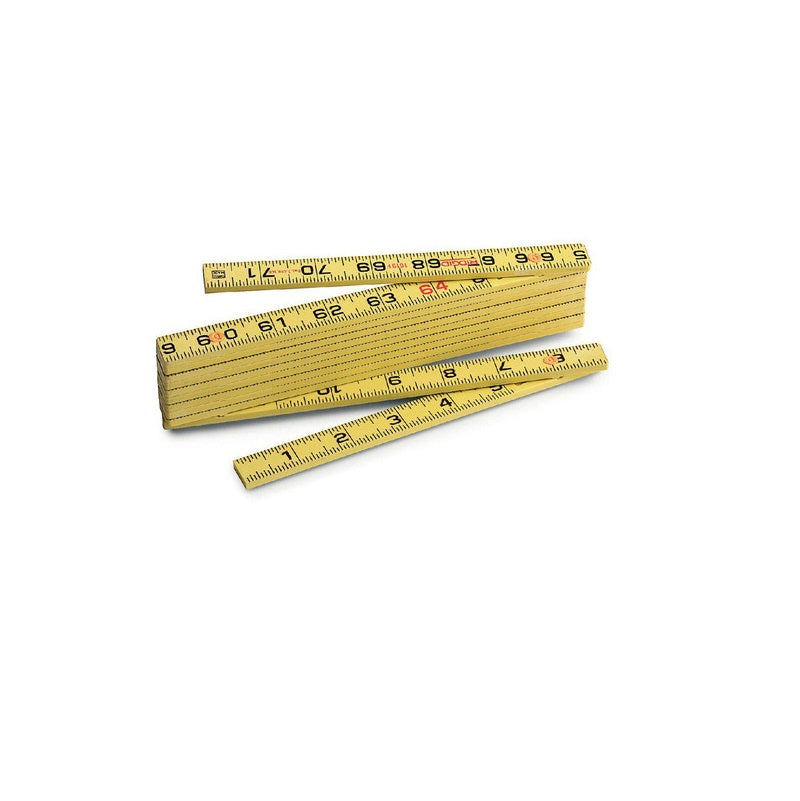 Fiberglass Folding Rule 6' Inside Flat Reading Model 1619F