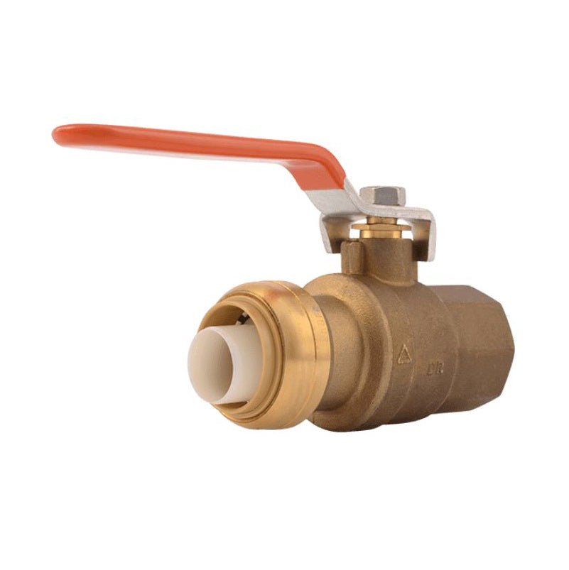 Ball Valve 1" Brass Full Port SBCXFNPT Lead Free  Max Pressure 200 PSI
