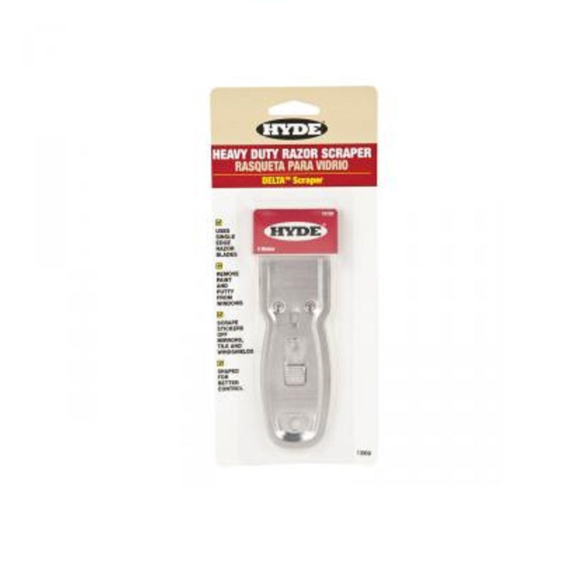 Razor Blade Scraper with Retractable Razor Blade