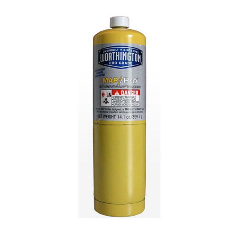 MAPP/Pro Cylinder 14.1 oz Yellow Non-Refillable