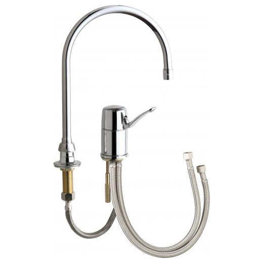 Deck-Mounted Faucet In Chrome