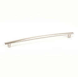 Meadow 14-3/16" Pull in Brushed Nickel