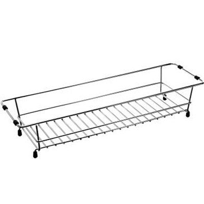 Sink Basket 18-1/4x5-3/4" Stainless Steel for Laundry Sinks