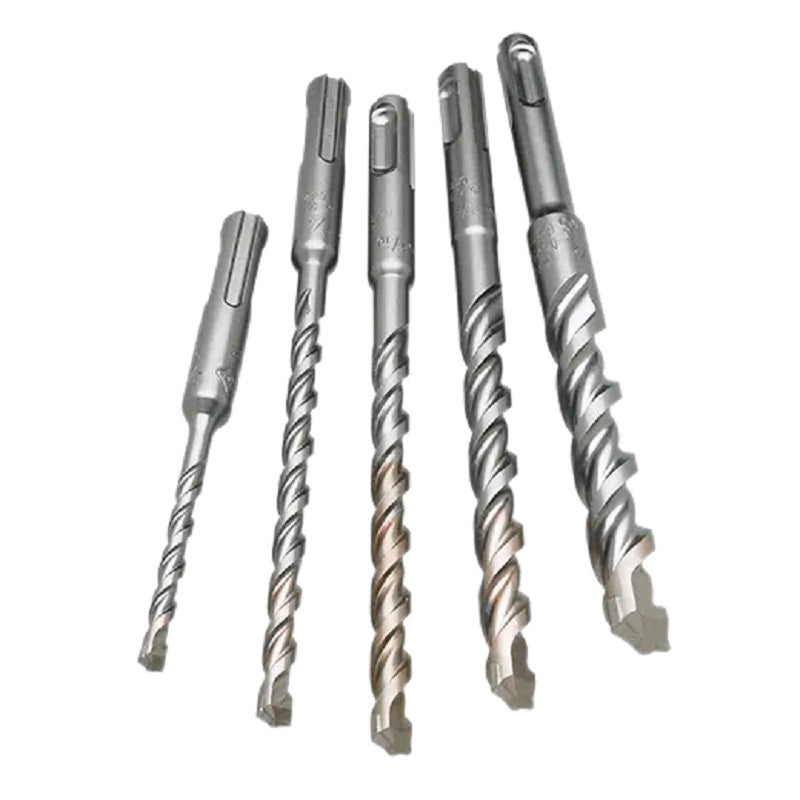 SDS Plus M/2 2-Cutter Rotary Drill Bit Set 5-pcs