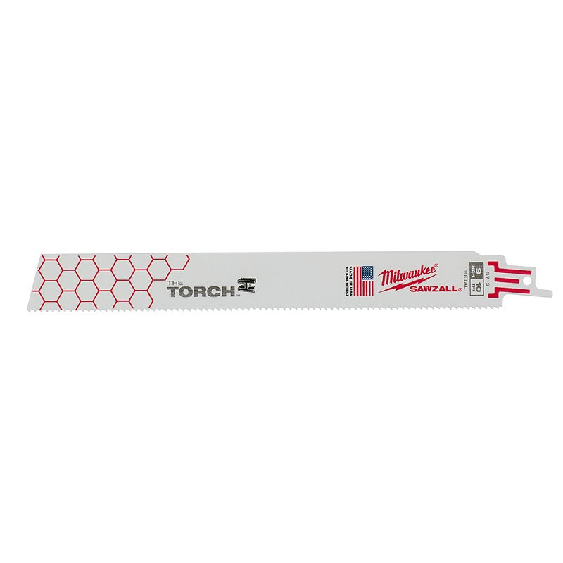 Reciprocating Saw Blade (Sawzall) 9" 10T 5 Per Pack