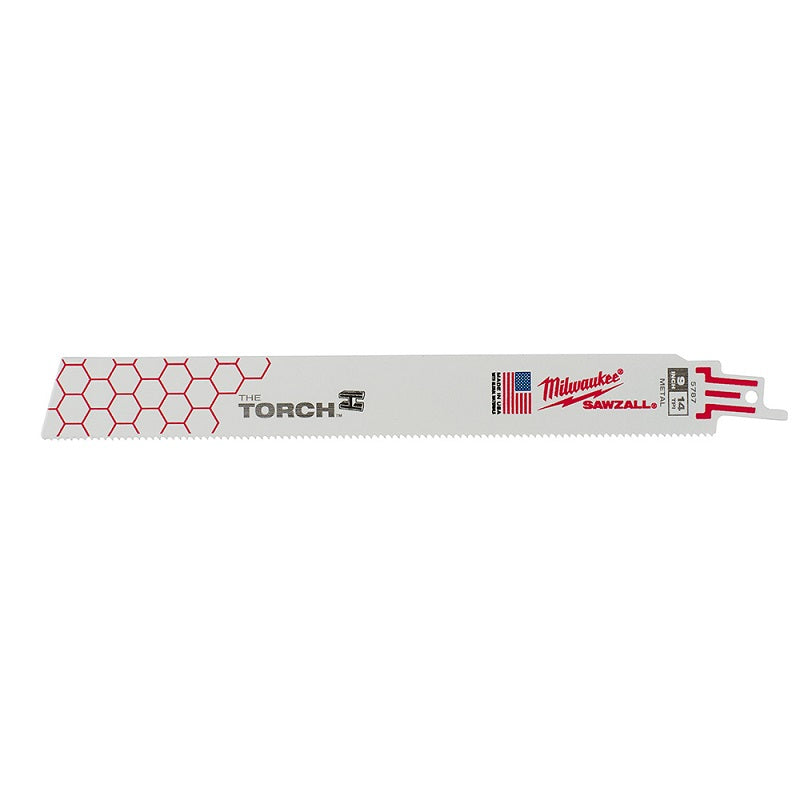 Reciprocating Saw Blade (Sawzall) 9" 14T 5 Per Pack