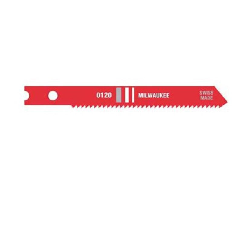 Jigsaw Blade 18T 2-3/4" 48-42-0120 HSS U-SHANK CUTS 18 TO 10 GAUGE 5 Per Pack